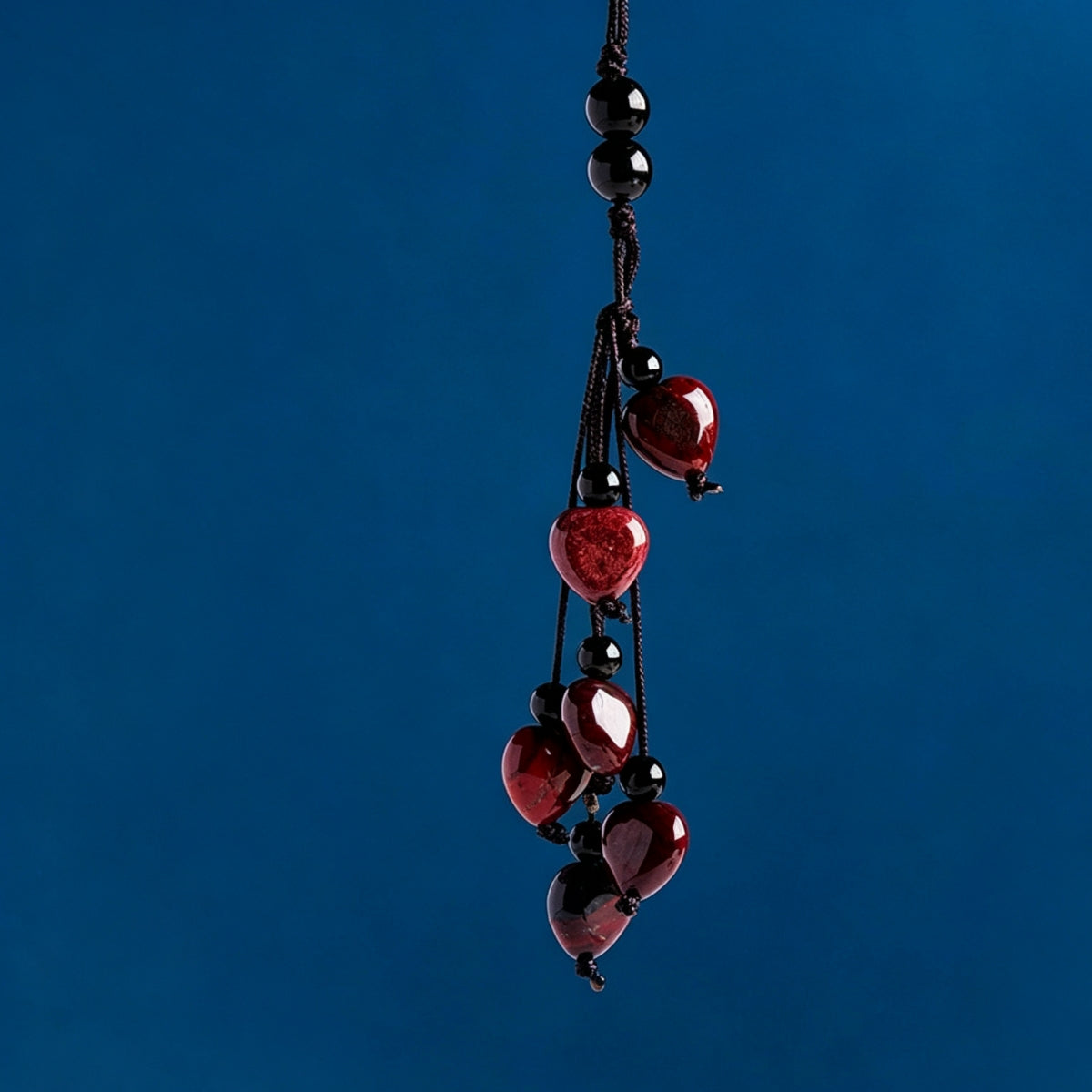 Crystal Heart Phone Charm