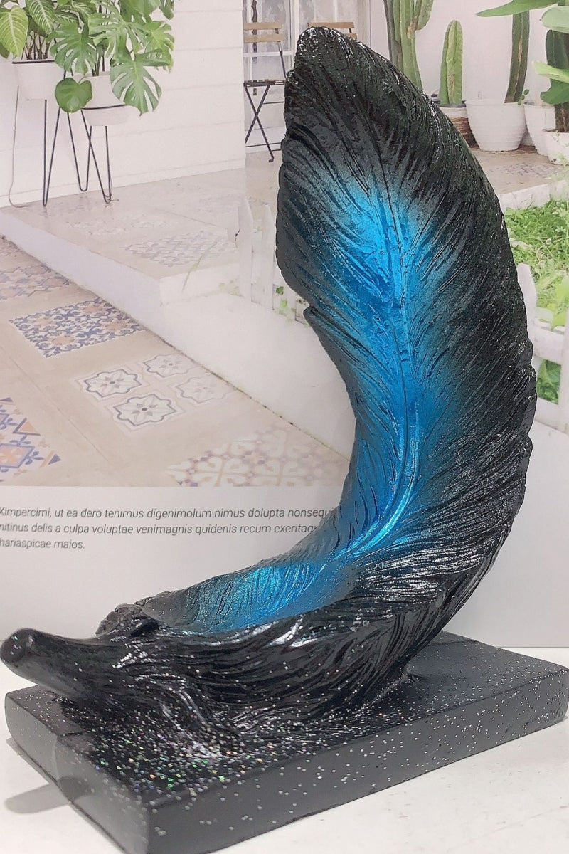 Cute Feather Sphere Holders Ball Bases