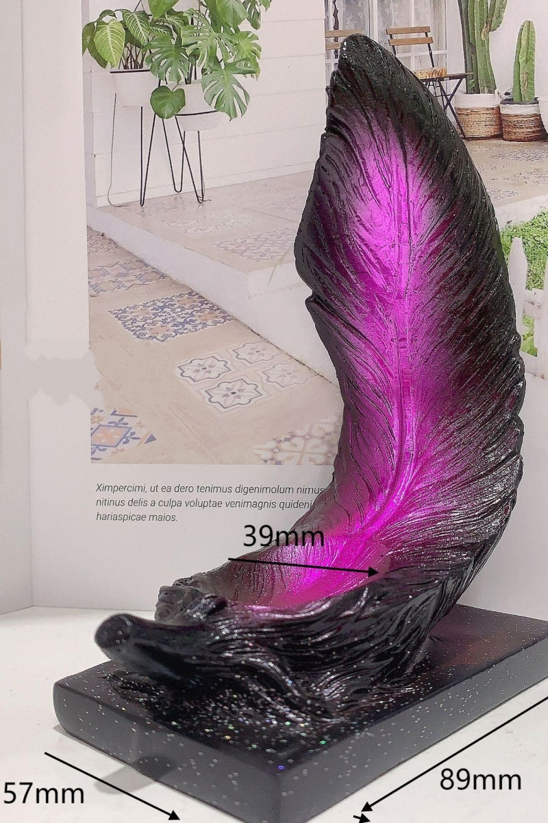 Cute Feather Sphere Holders Ball Bases