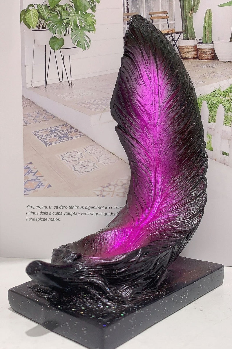 Cute Feather Sphere Holders Ball Bases