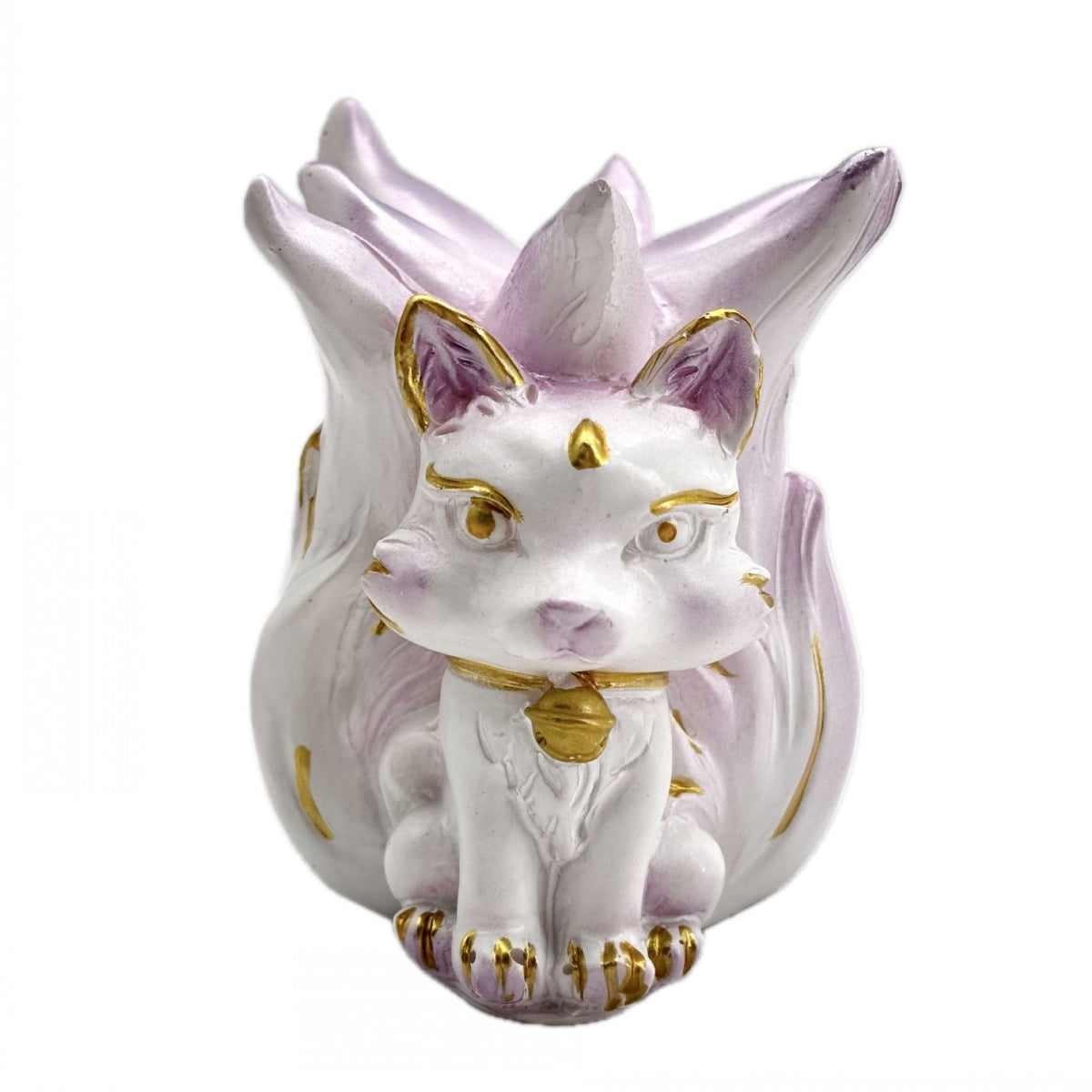 Cute Resin Nine-Tailed Fox Sphere Holders