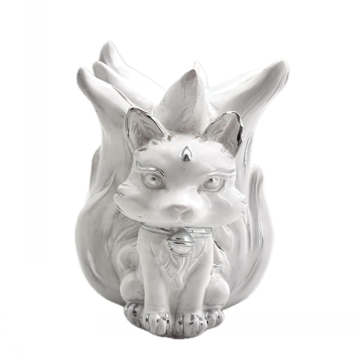Cute Resin Nine-Tailed Fox Sphere Holders
