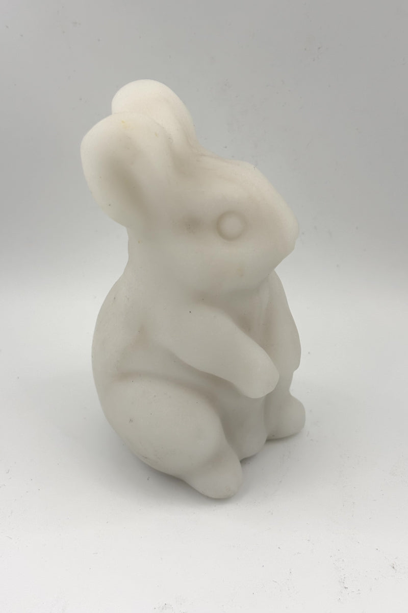 Cute Standing Bunny Carving 5.06”