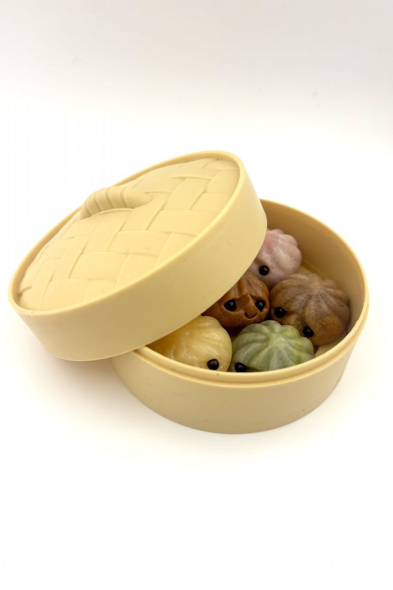 Cute Steamed Buns 7 Pieces Combo with A Free Steamer