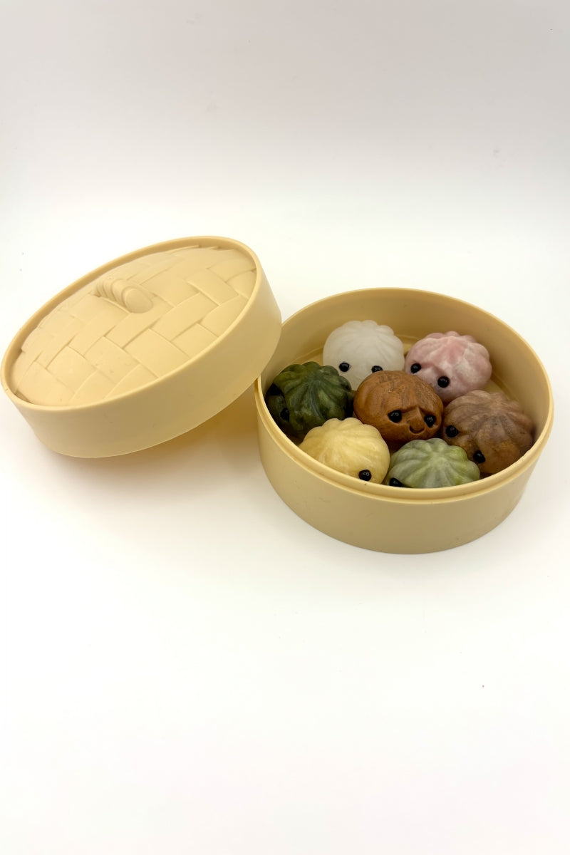 Cute Steamed Buns 7 Pieces Combo with A Free Steamer