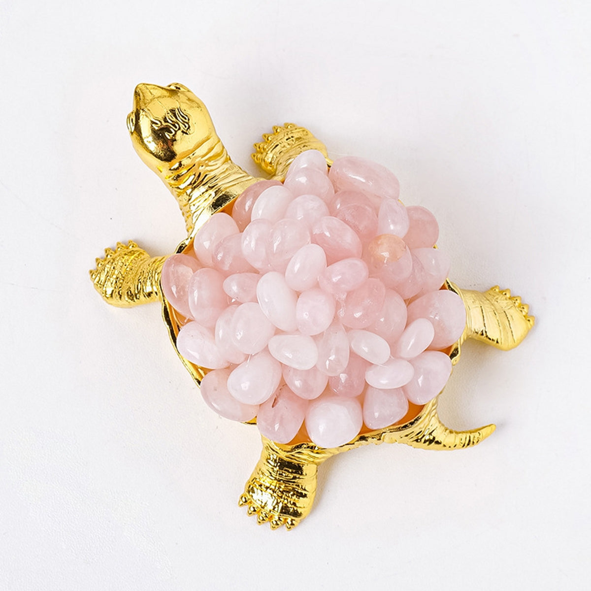 DIY Turtle Ornament Crystal Carvings 4.53"
