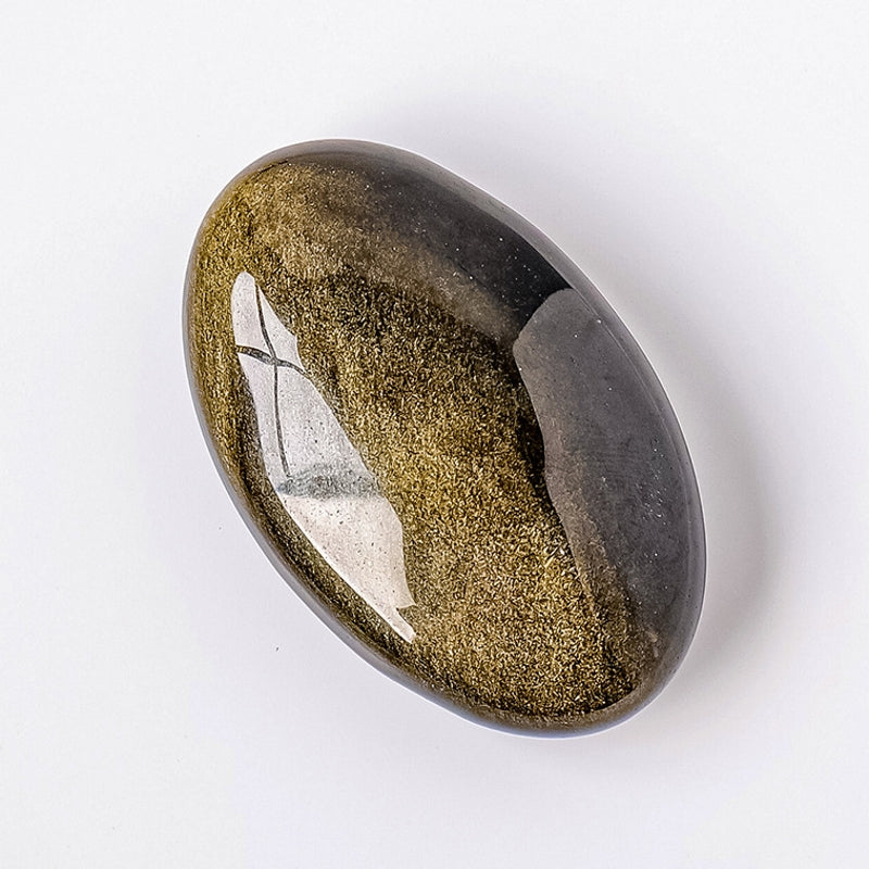 Dream Amethyst Yooperlite Golden Obsidian Palm Stone 200g