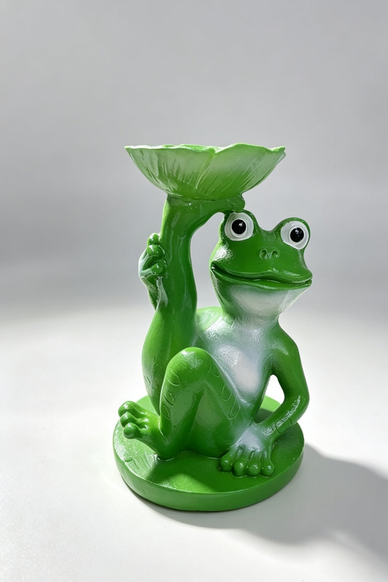 Frog Prince Resin Stand Sphere Holders