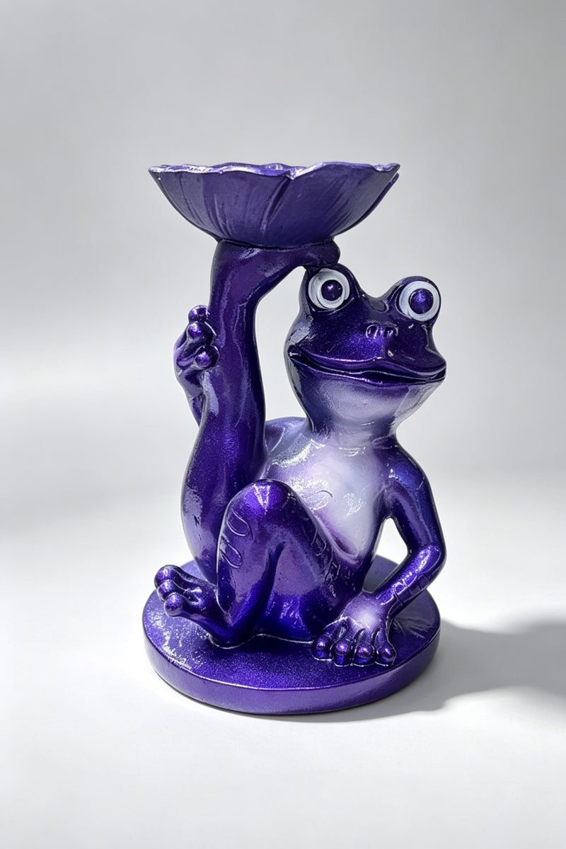 Frog Prince Resin Stand Sphere Holders