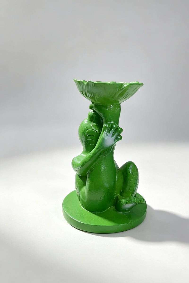 Frog Prince Resin Stand Sphere Holders