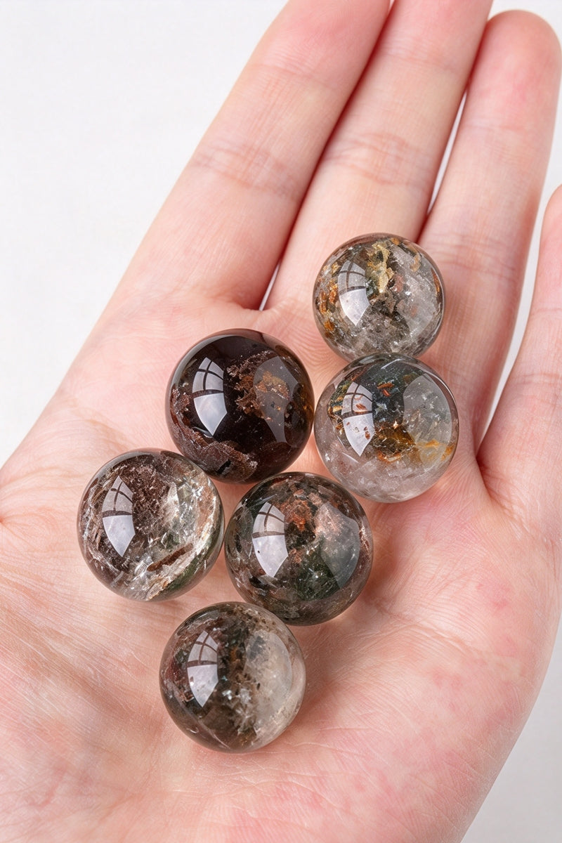 Garden Quartz Crystal Spheres 0.71"