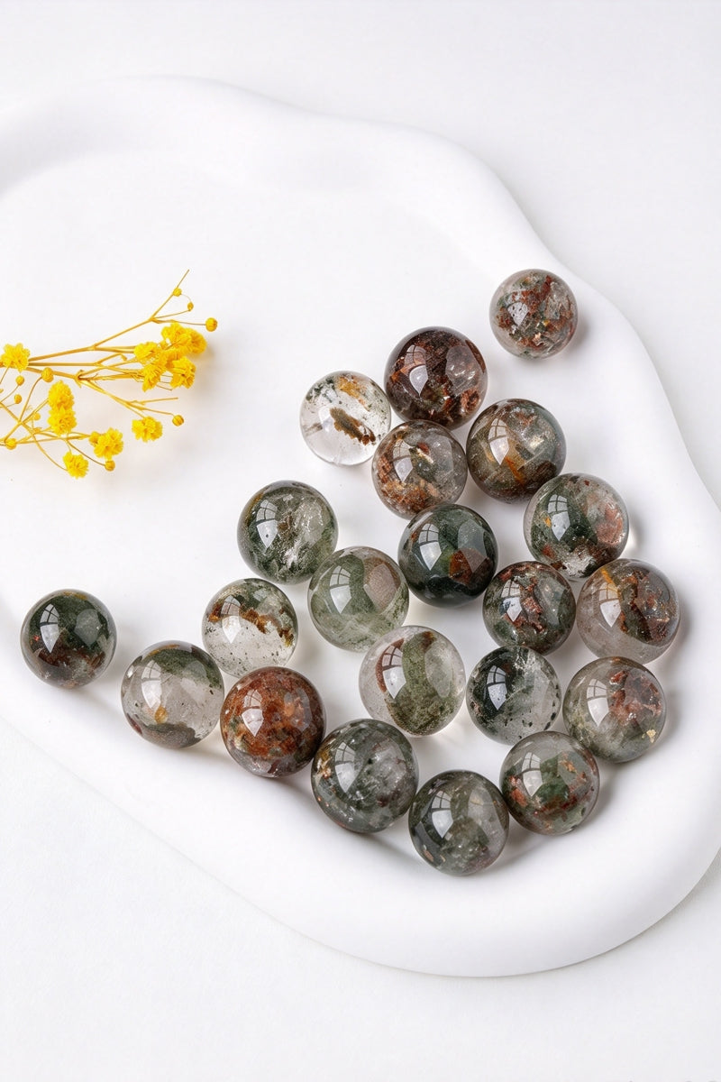Garden Quartz Crystal Spheres 0.71"
