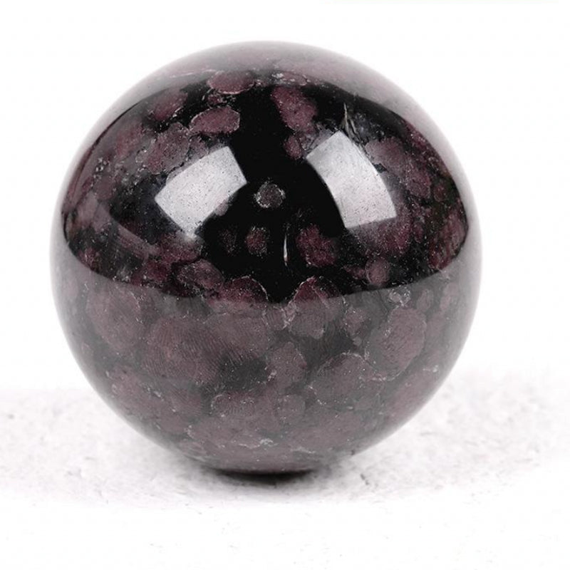 Garnet Caribbean Calcite Celesite Sphere Crystal Balls 1.96"