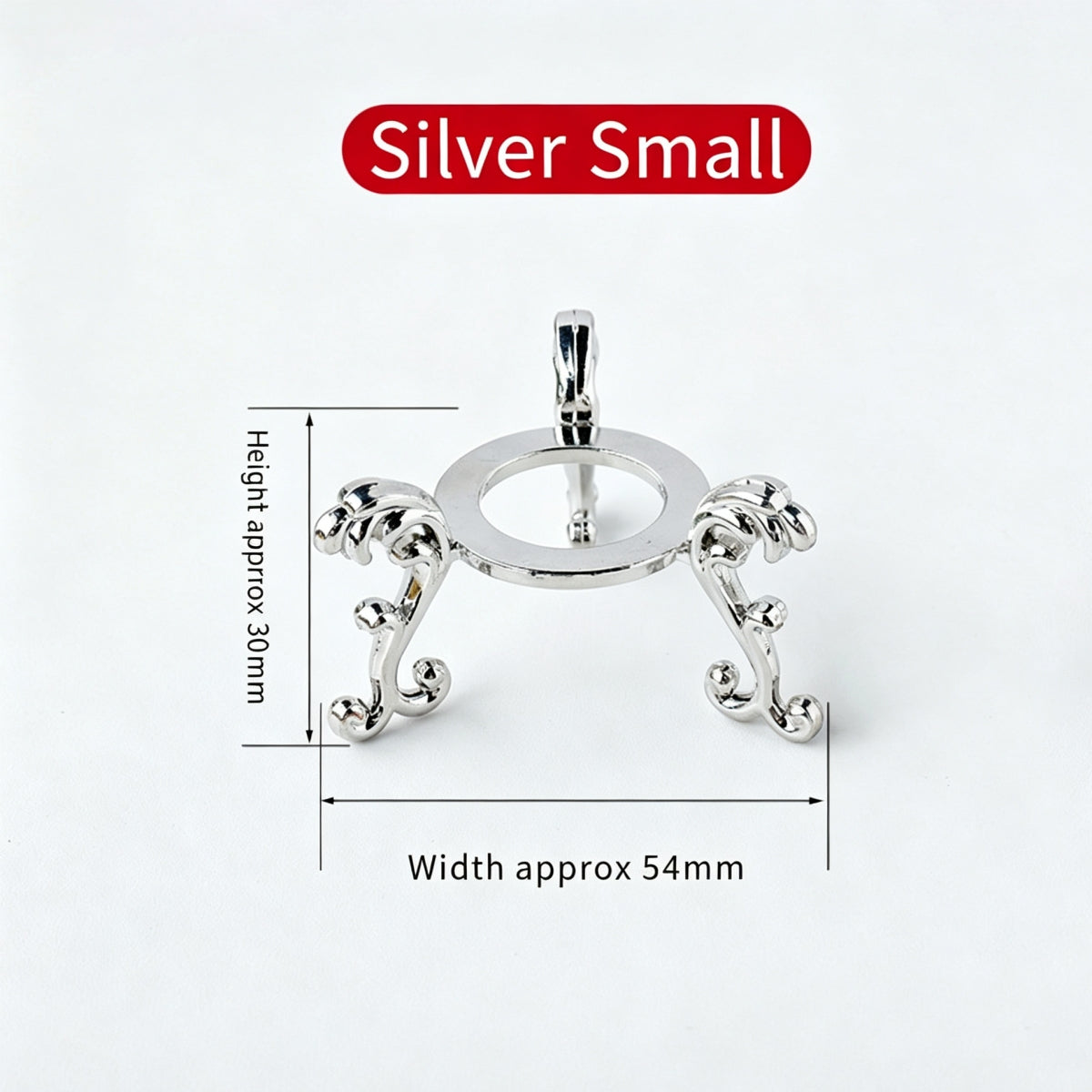 Gold Silver Metal Bracket Sphere Holders
