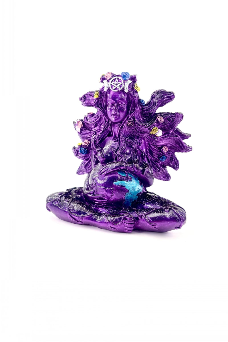 Gorgeous Mother Earth Sphere Holders Ball Bases 5.51”