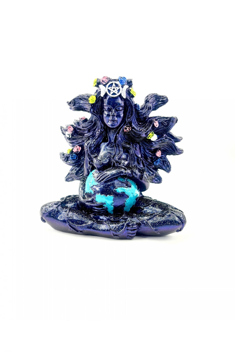 Gorgeous Mother Earth Sphere Holders Ball Bases 5.51”