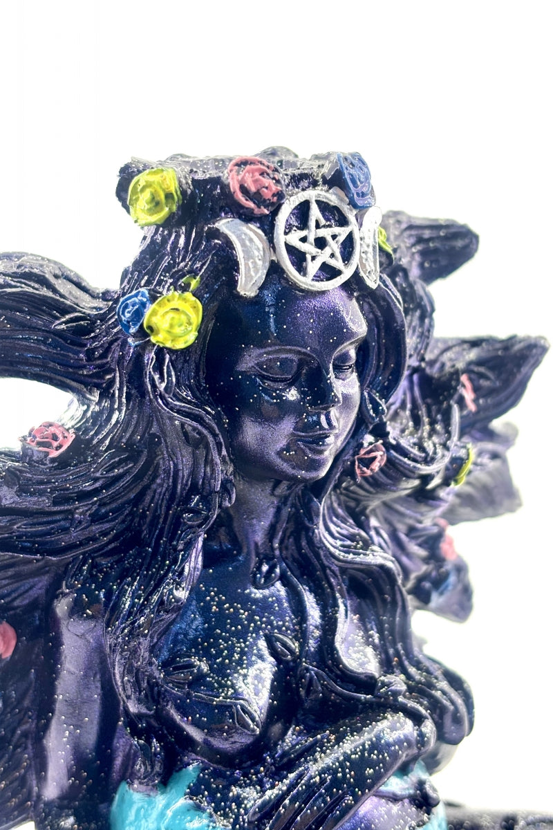 Gorgeous Mother Earth Sphere Holders Ball Bases 5.51”