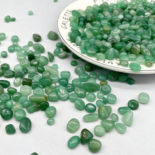 Green Aventurine Chips Small Tumbles 100g