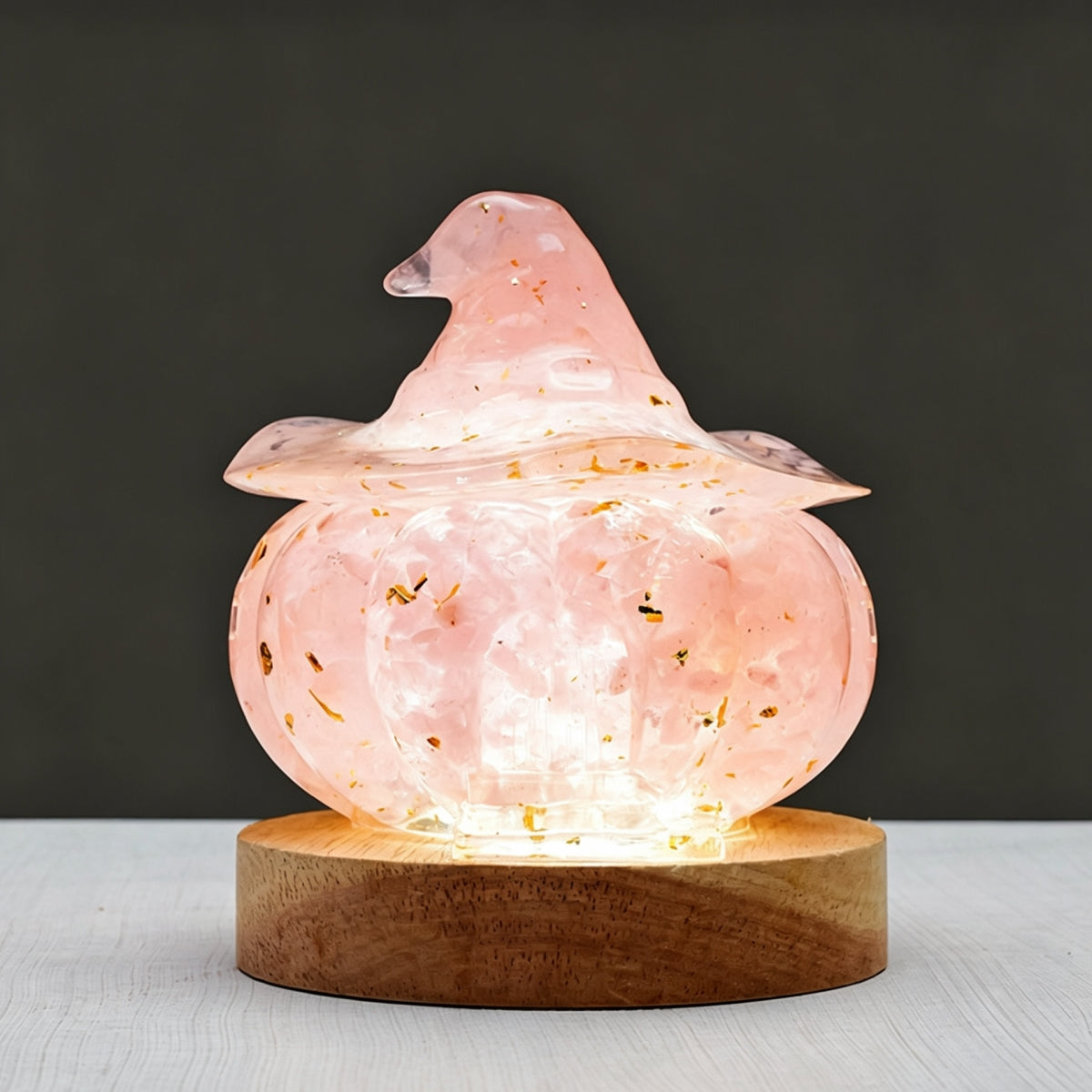 Halloween Pumpkin Candy Jar Decoration Carvings with Free Holders USB