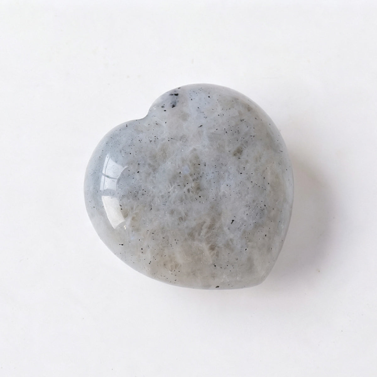 Labrodorite Strawberry Rose Quartz Palm stone 100g