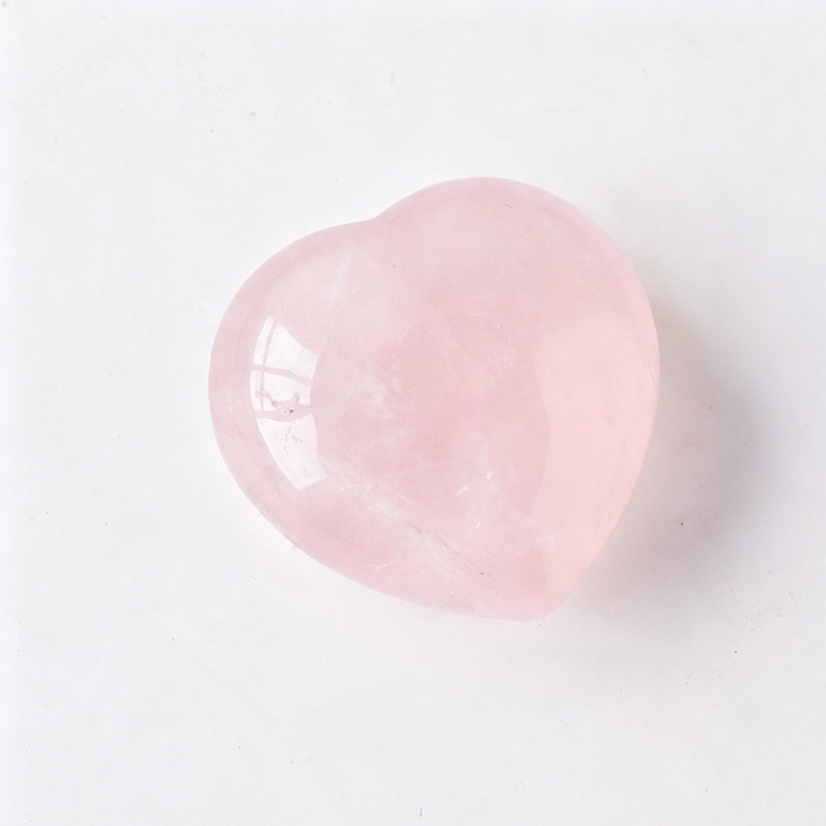 Labrodorite Strawberry Rose Quartz Palm stone 100g