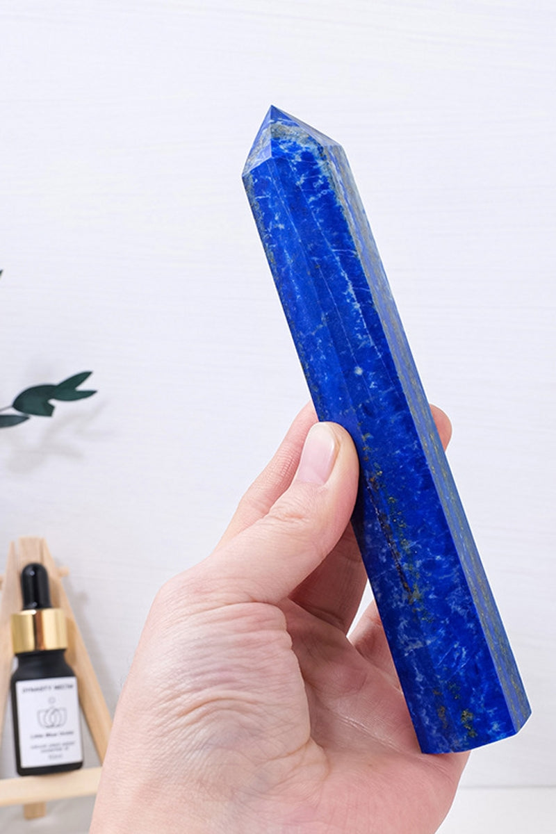 Lapis Crystal Towers 5.9" Tall