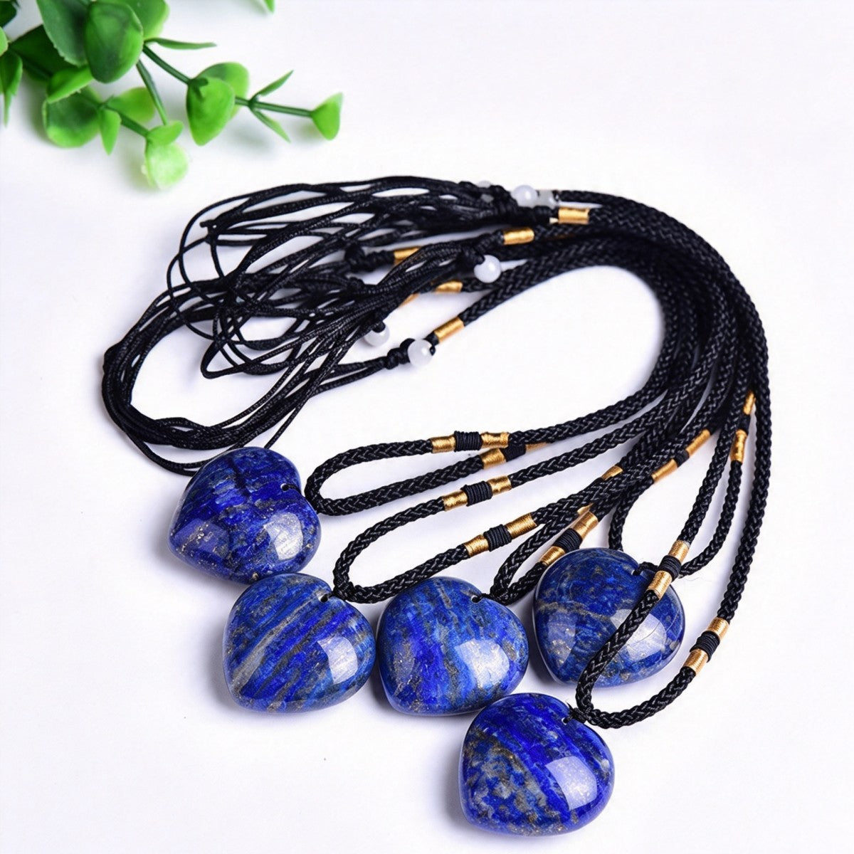 Lapis Lazuli Heart Pendant Necklace