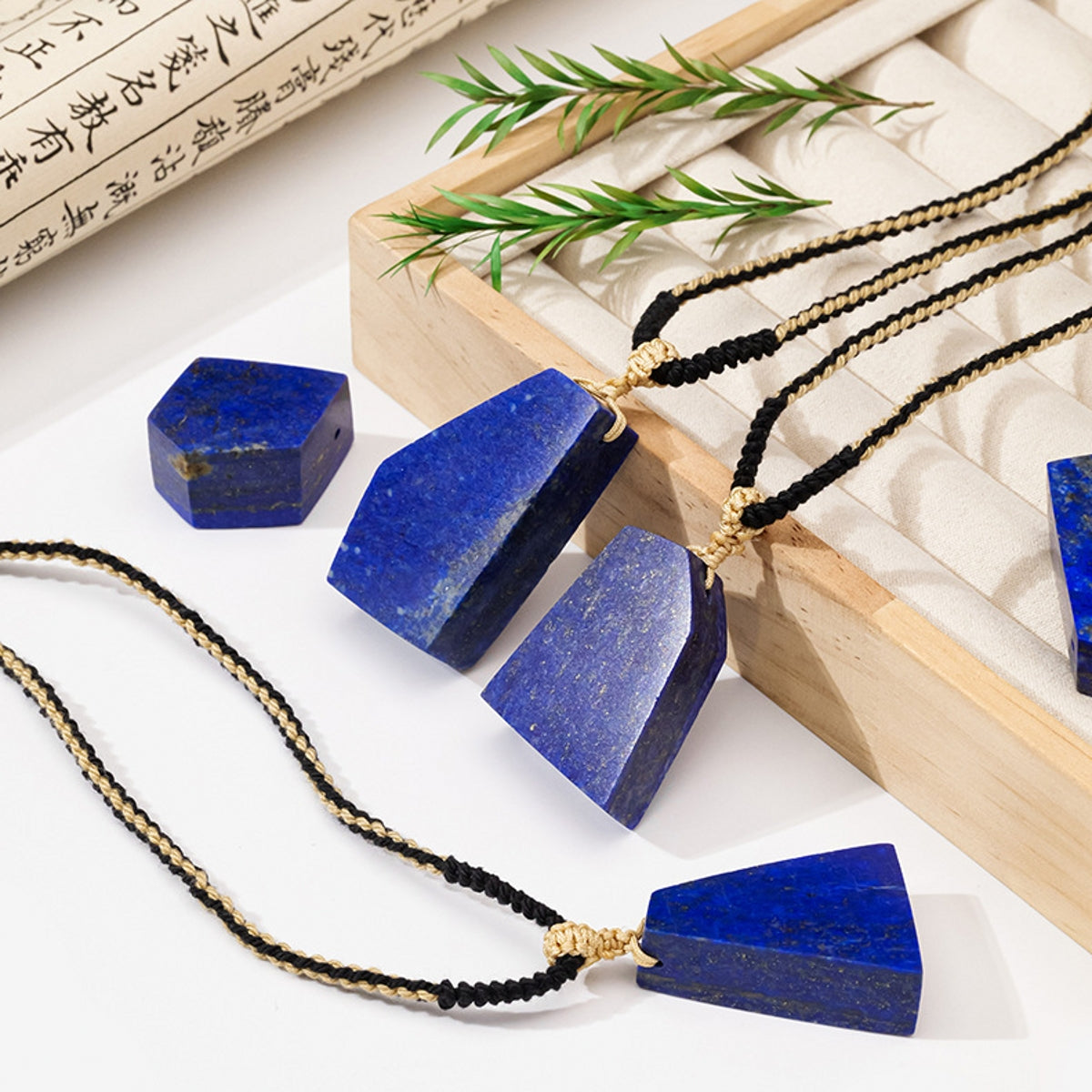 Lapis Lazuli Irregular Crystal Necklace