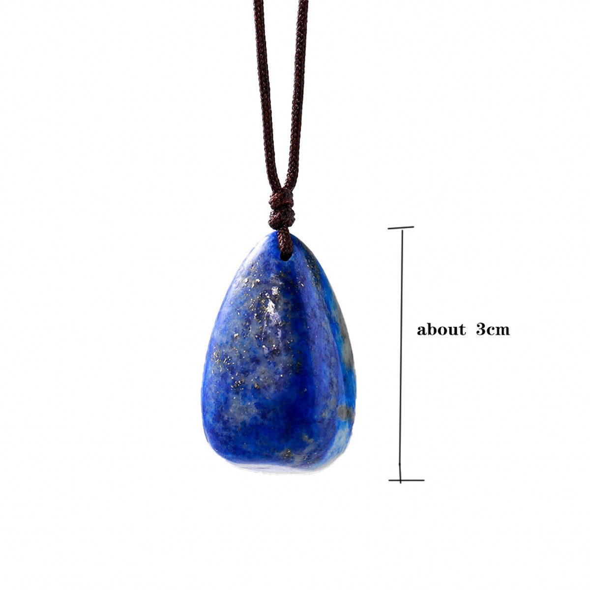 Lapis Lazuli Raw Stone Crystal Necklace