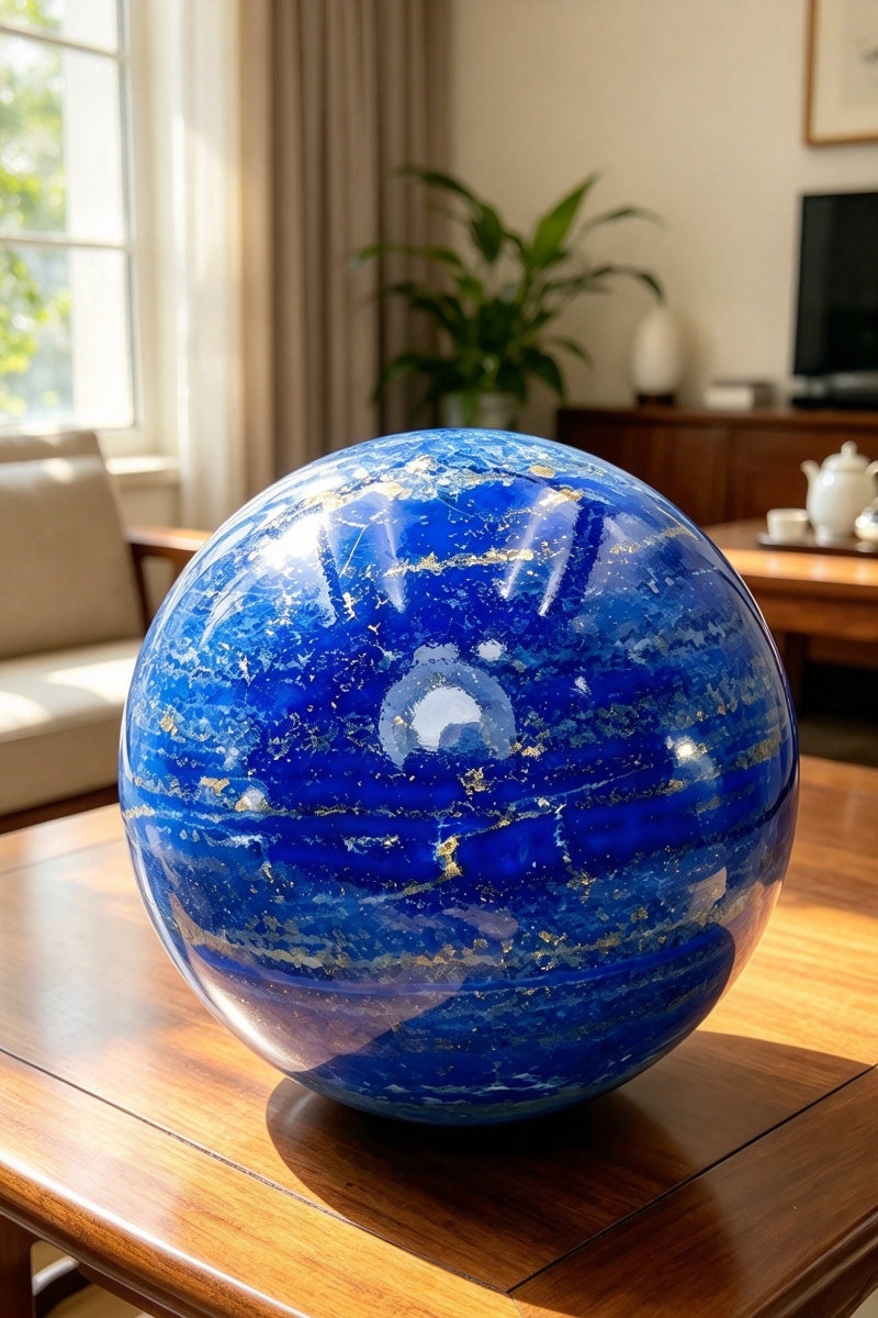 Lapis Spheres Crystal Small Balls 0.94"-1.69"