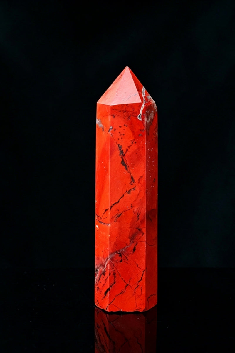 Lapis Yellow Tiger's Eye Red Jasper Towers 1.97" Tall