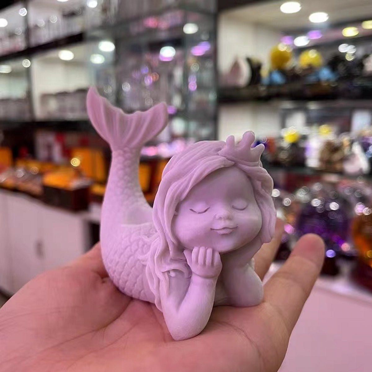 Little Mermaid Resin Stand Sphere Holders