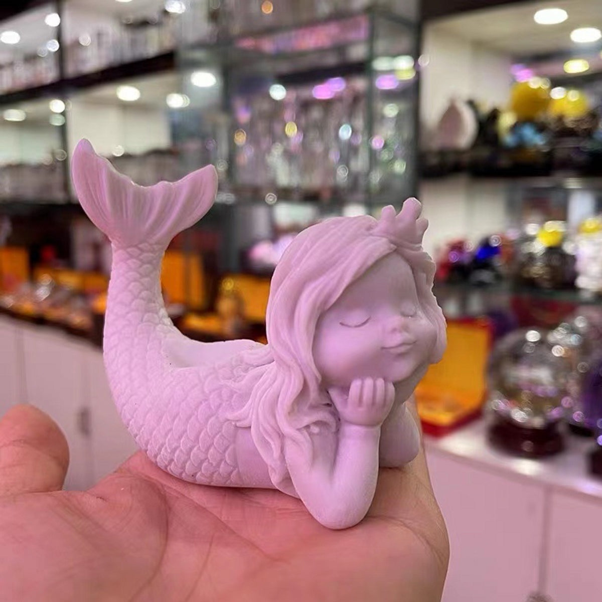 Little Mermaid Resin Stand Sphere Holders