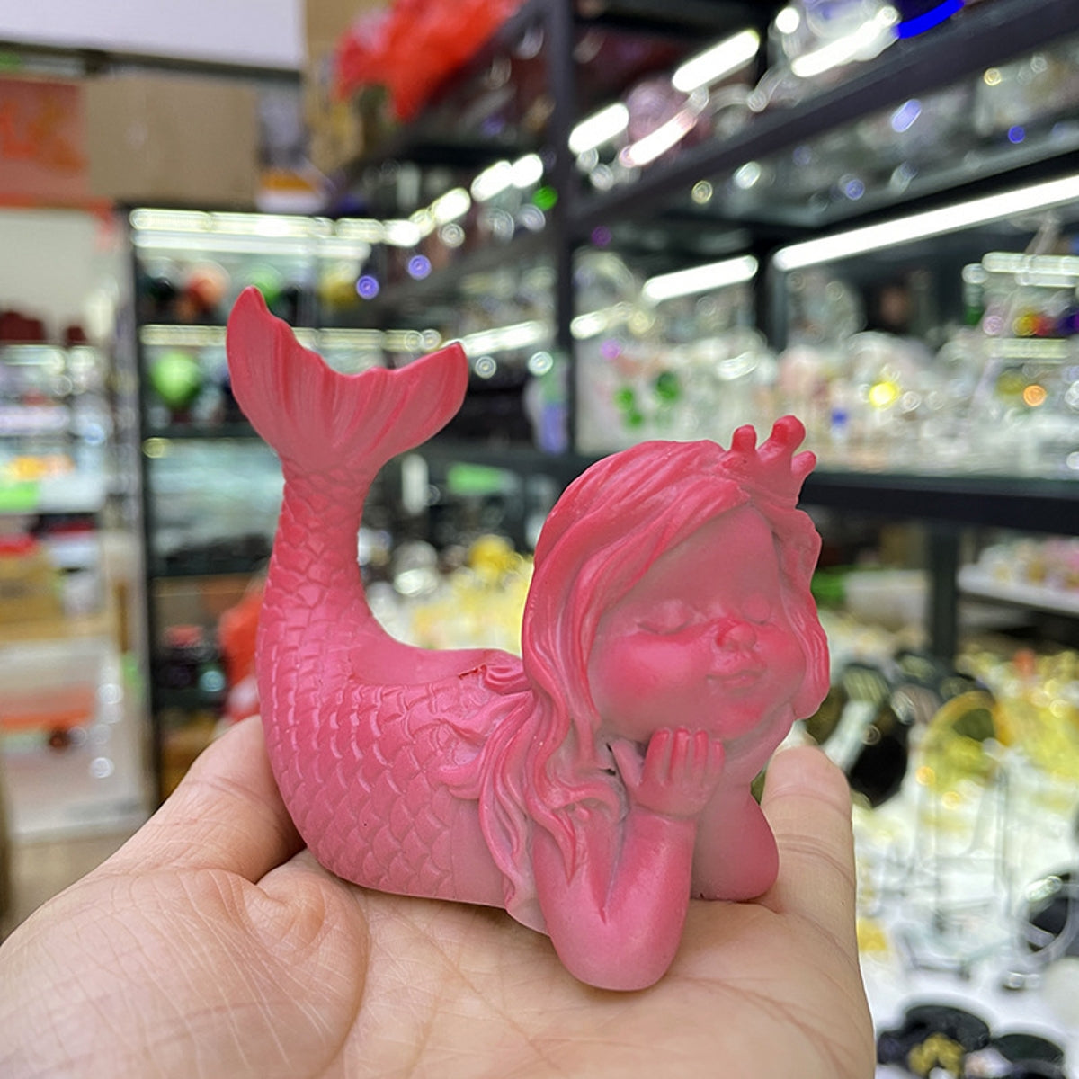 Little Mermaid Resin Stand Sphere Holders