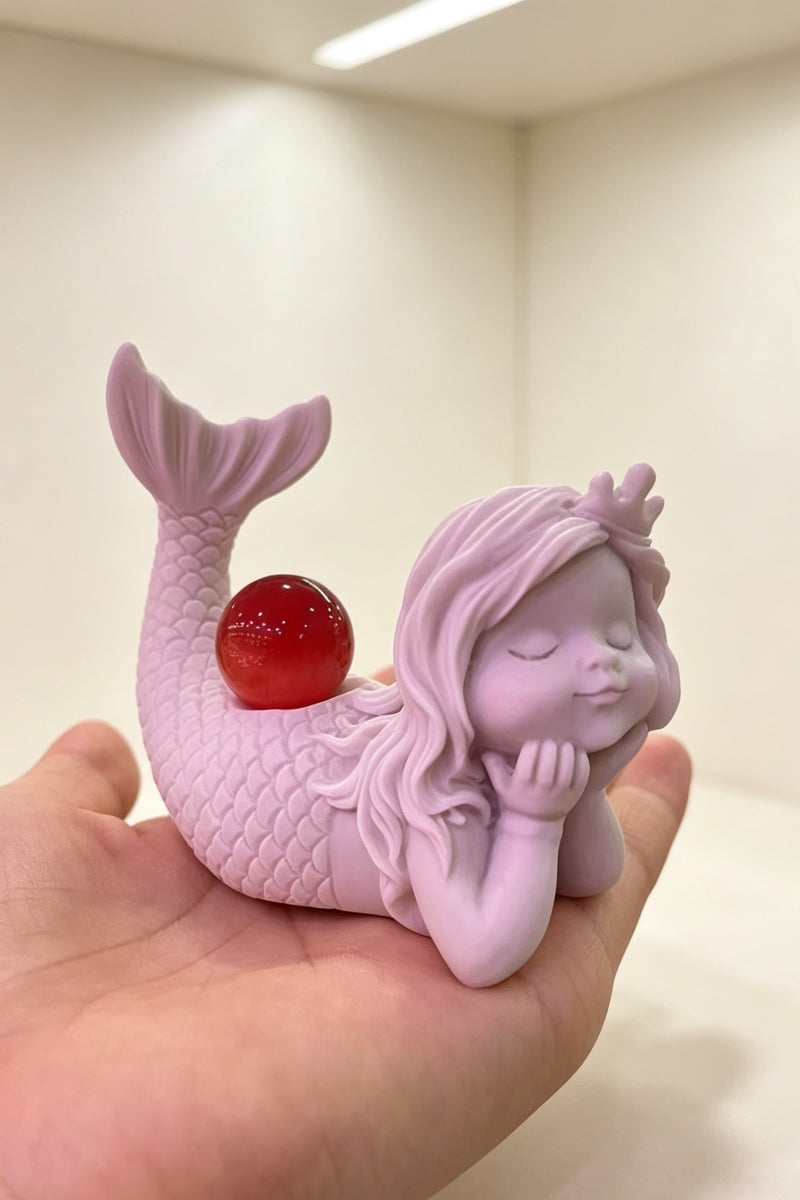 Little Mermaid Resin Stand Sphere Holders