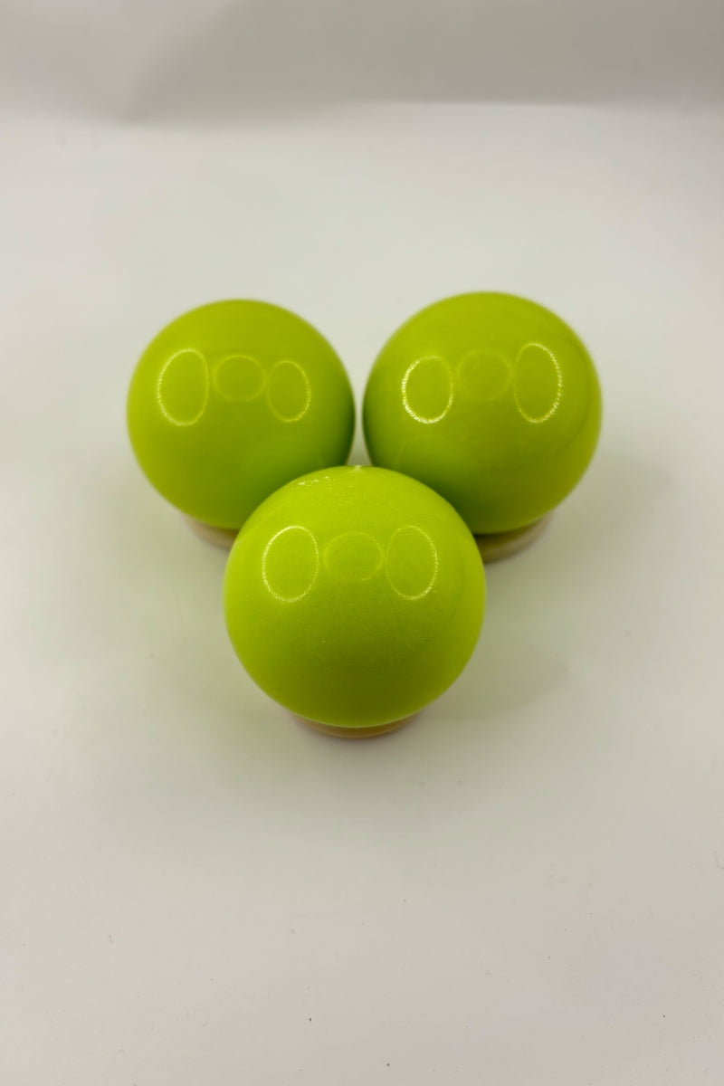 Luminous Jade Spheres Bundle 3 Pieces with Free Holders