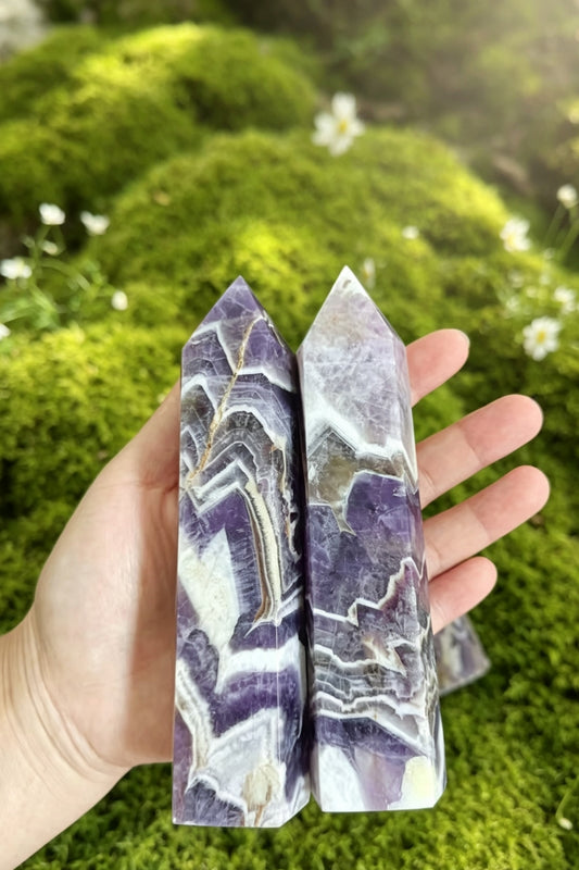 Medium Dream Amethyst Towers 5.42"Tall