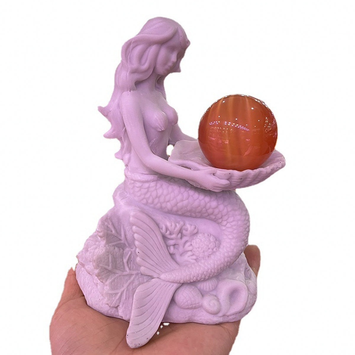 Mermaid Resin Stand Sphere Holders