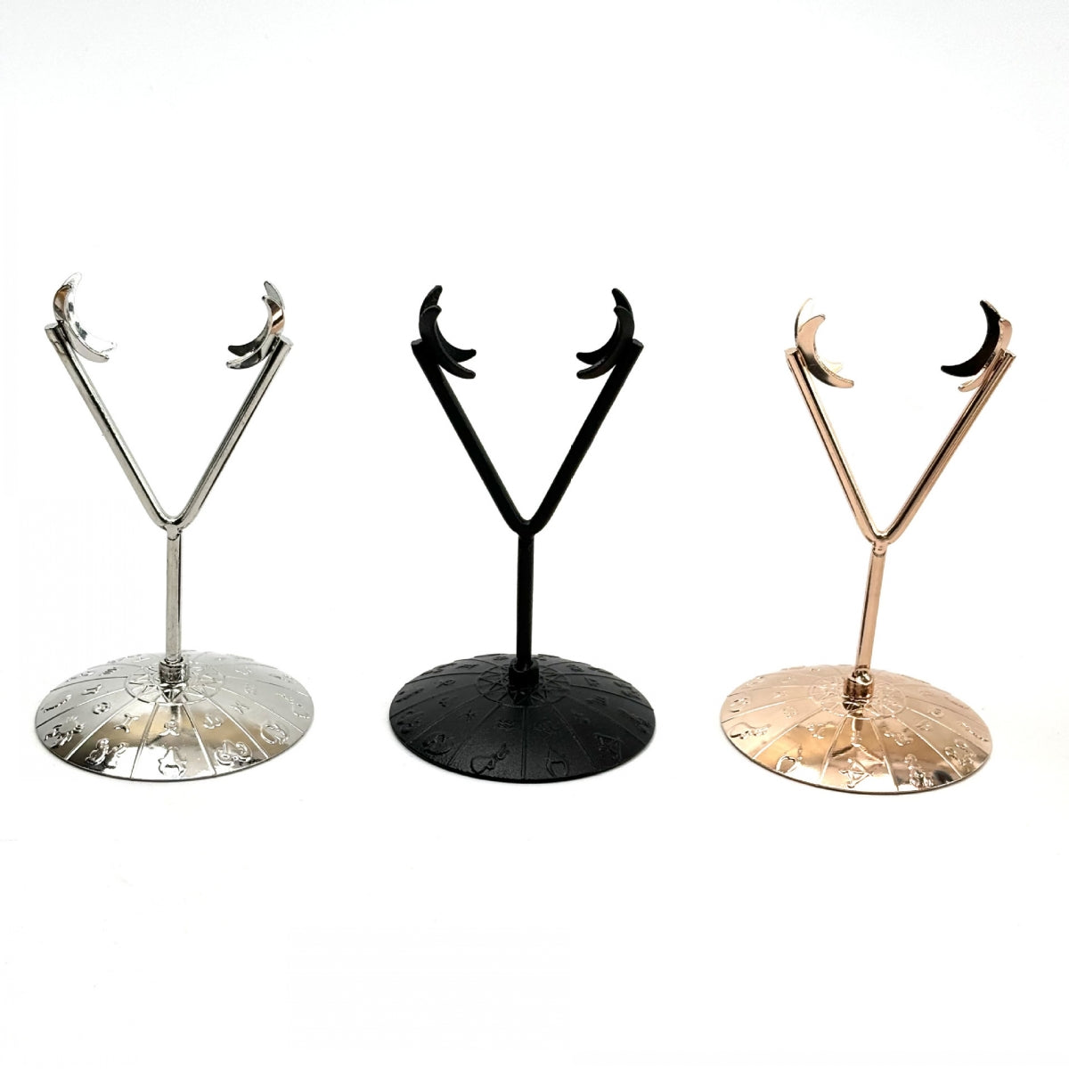 Metal Diamond-Shaped Bracket Holders 4.6"