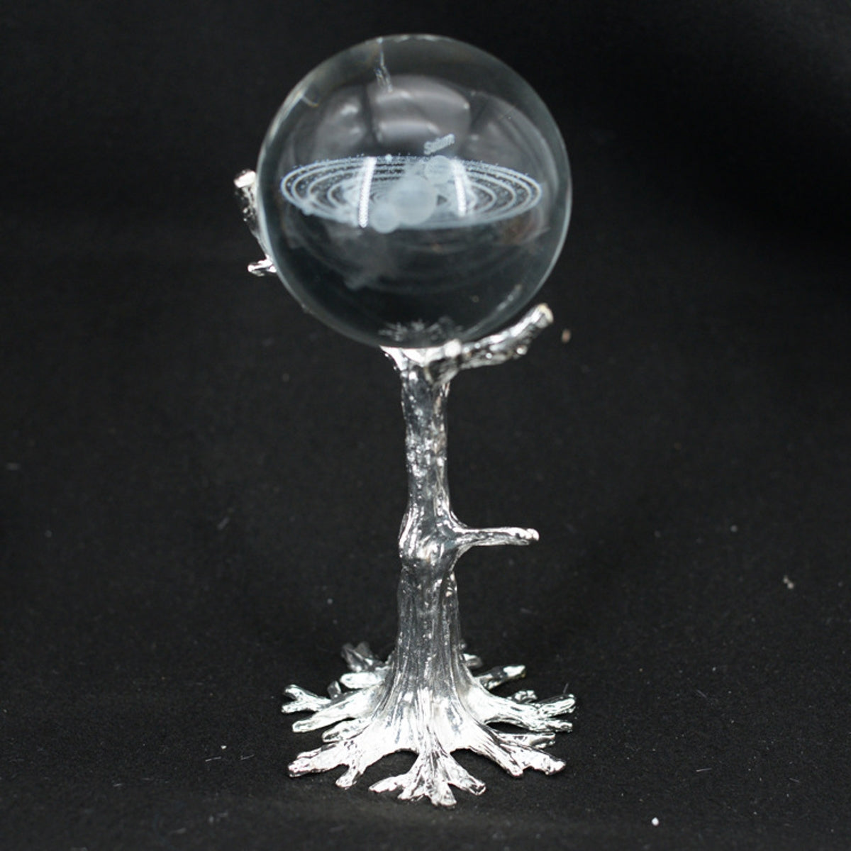 Metal Tree Branches Sphere Holders 6.22"