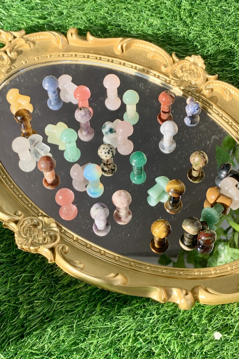 Mini Mushroom Bundle 50 Pieces in Different Materials