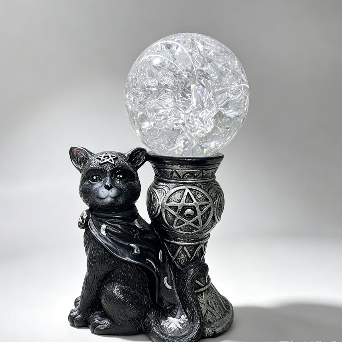 Money Cat Craft Ornament Stand Sphere Holders