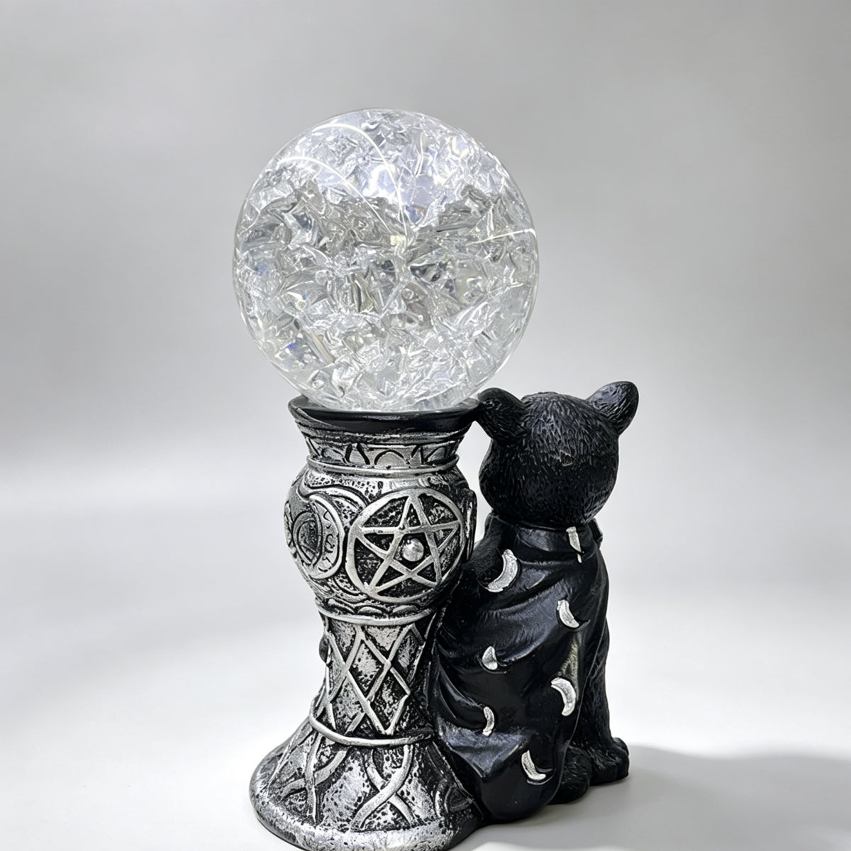 Money Cat Craft Ornament Stand Sphere Holders