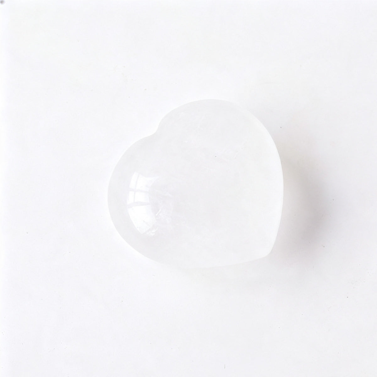 Moss Agate Opalite Clear Quartz Palm Stone 100g