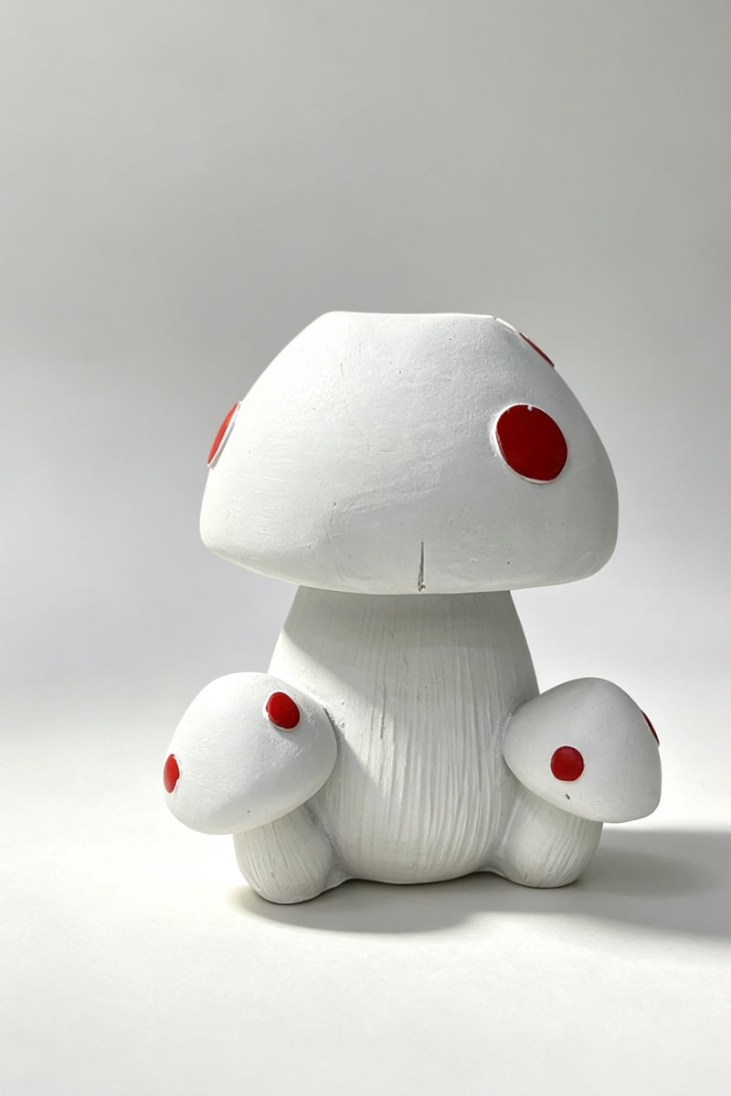 Mushroom Resin Craft Ball Stand Ornament Sphere Holders