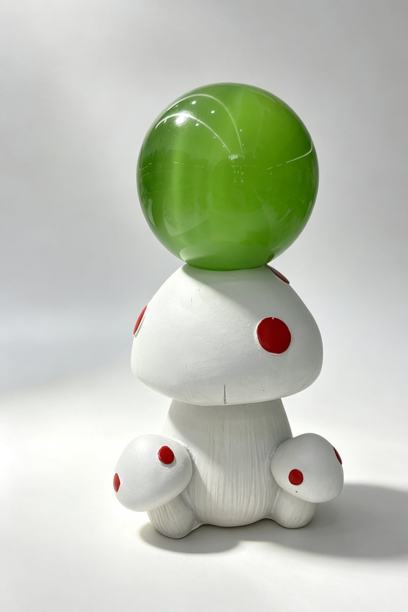 Mushroom Resin Craft Ball Stand Ornament Sphere Holders