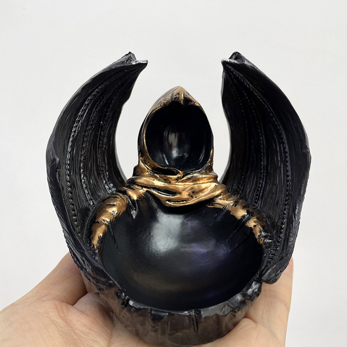 Mysterious Ninja Resin Bat Sphere Holders