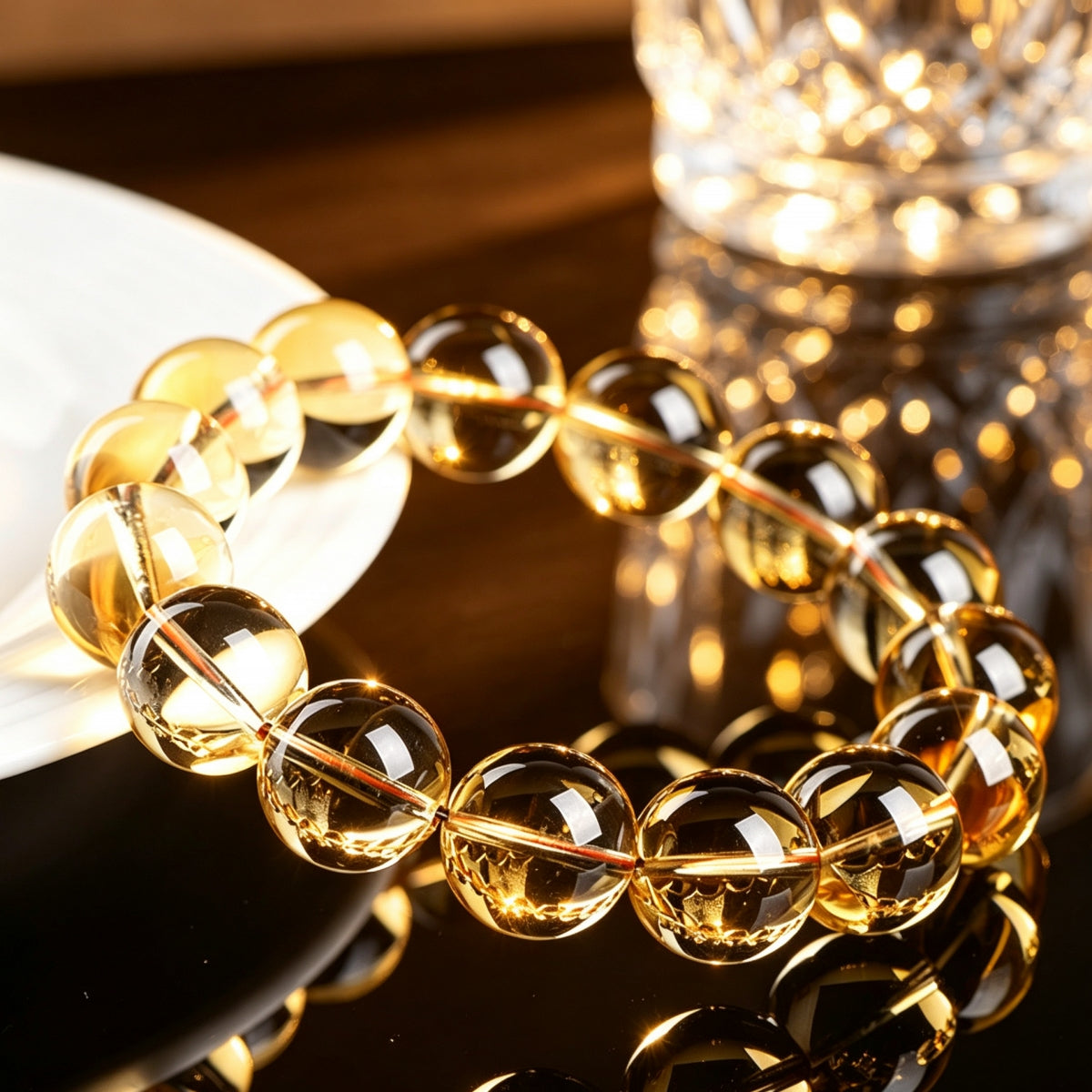 Natural 7A Grade Citrine Bracelet