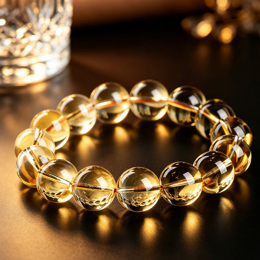 Natural 7A Grade Citrine Bracelet