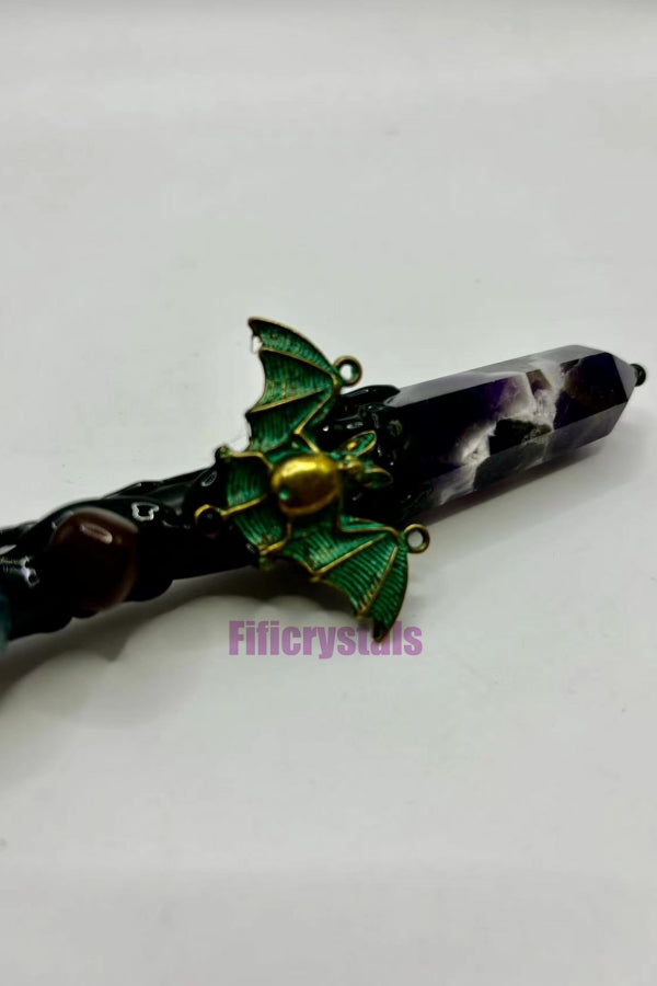 Natural Crystal Magic Wand for Home Decoration